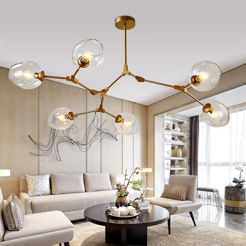 Constellation Chandelier Clear Glass