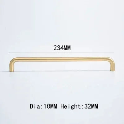 Forma Brass Cabinet Pull