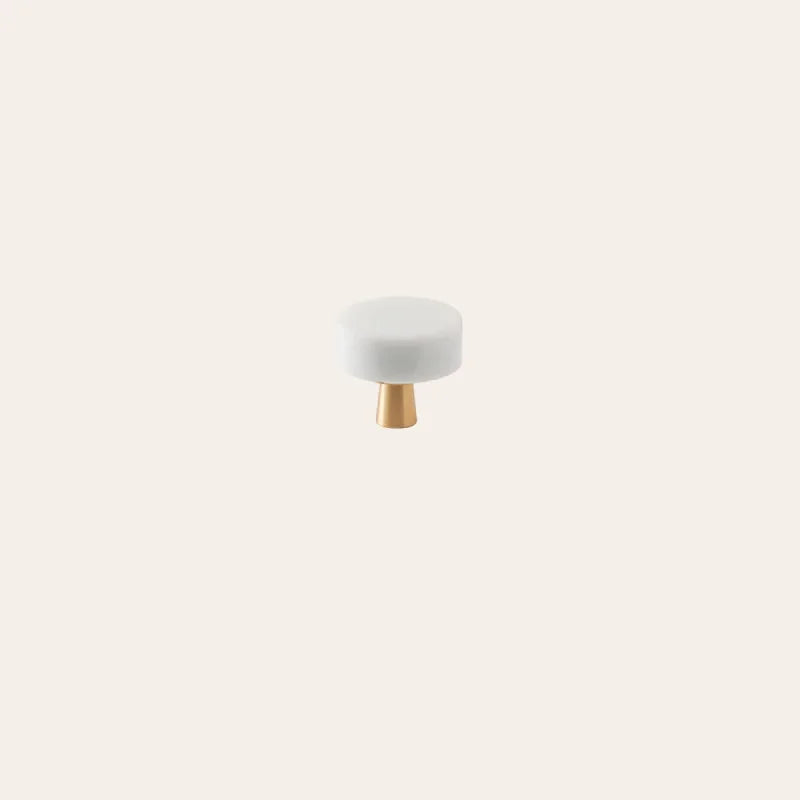 Emerald & Alabaster Knob & Bar Pulls