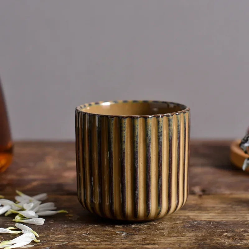 Haven Ridge Ceramic Cups Caramel