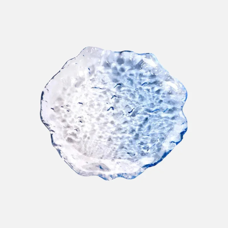 Zenith Glass Coaster Large Blue