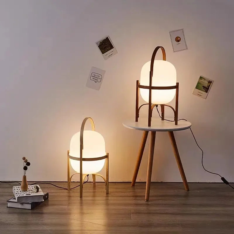 Art Neuvo Floor Lantern
