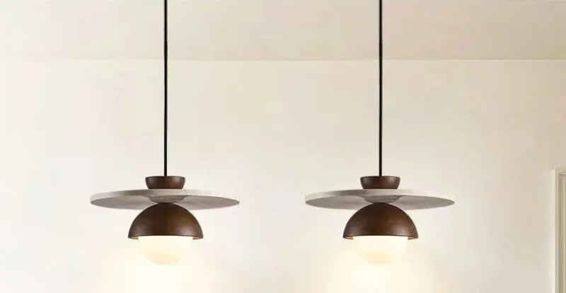 Aster Walnut Pendant Lamp