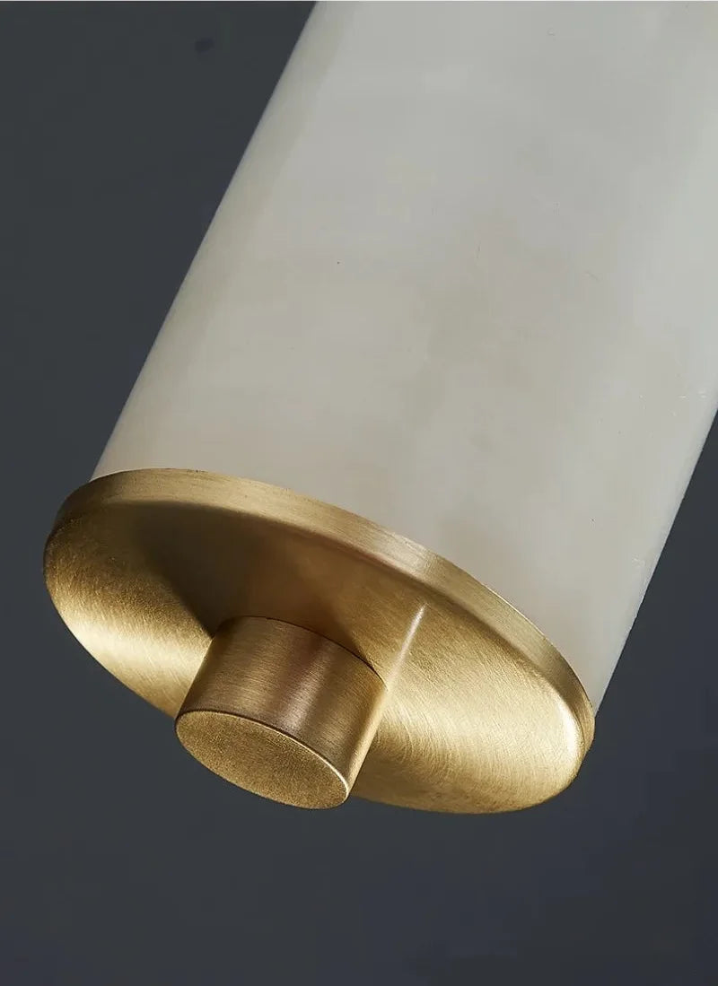 Marble Pillar Pendant Light