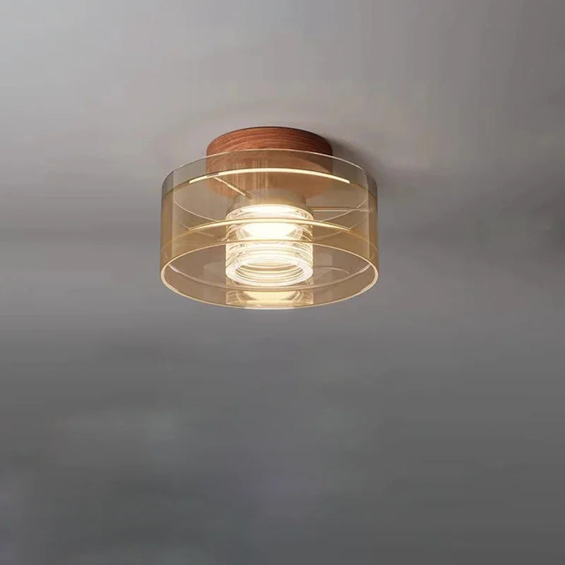 Luminary Drum LED Flush Mount Light