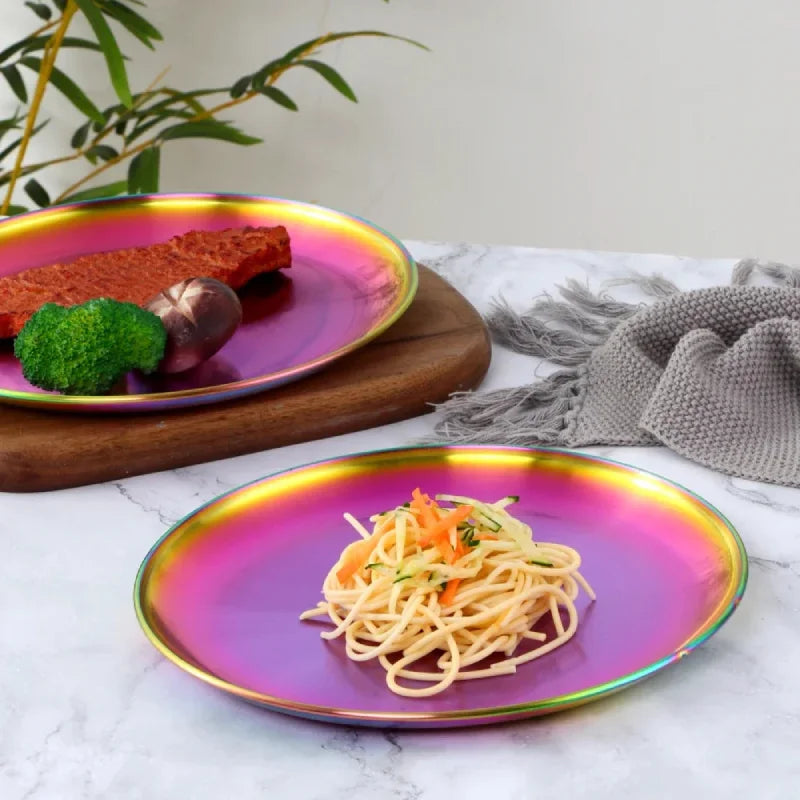 Marais Metallic Dinner Plates