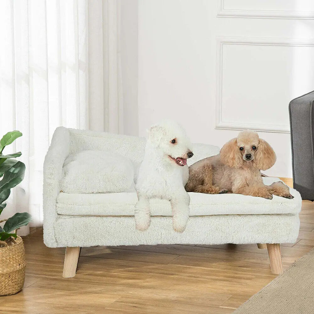 Snug Nest Elevated Pet Sofa Bed