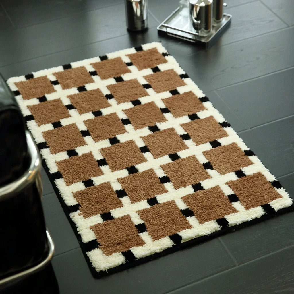 Cedar Check Tufted Rug