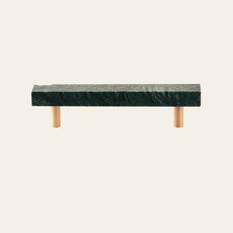 Emerald & Alabaster Knob & Bar Pulls