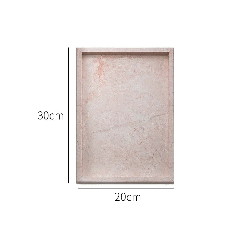 Rose Marble Tray