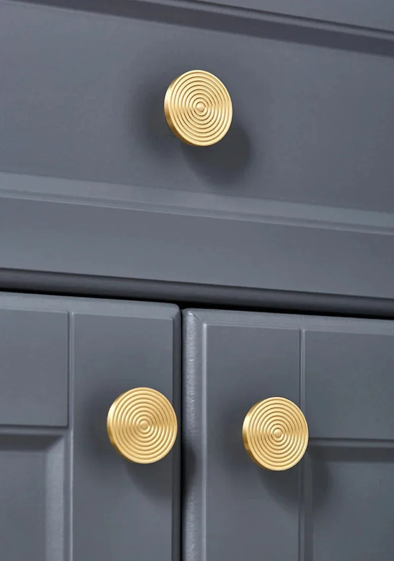 Sundial Brass Cabinet Knob