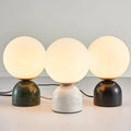 Marble Table Globe Lamp