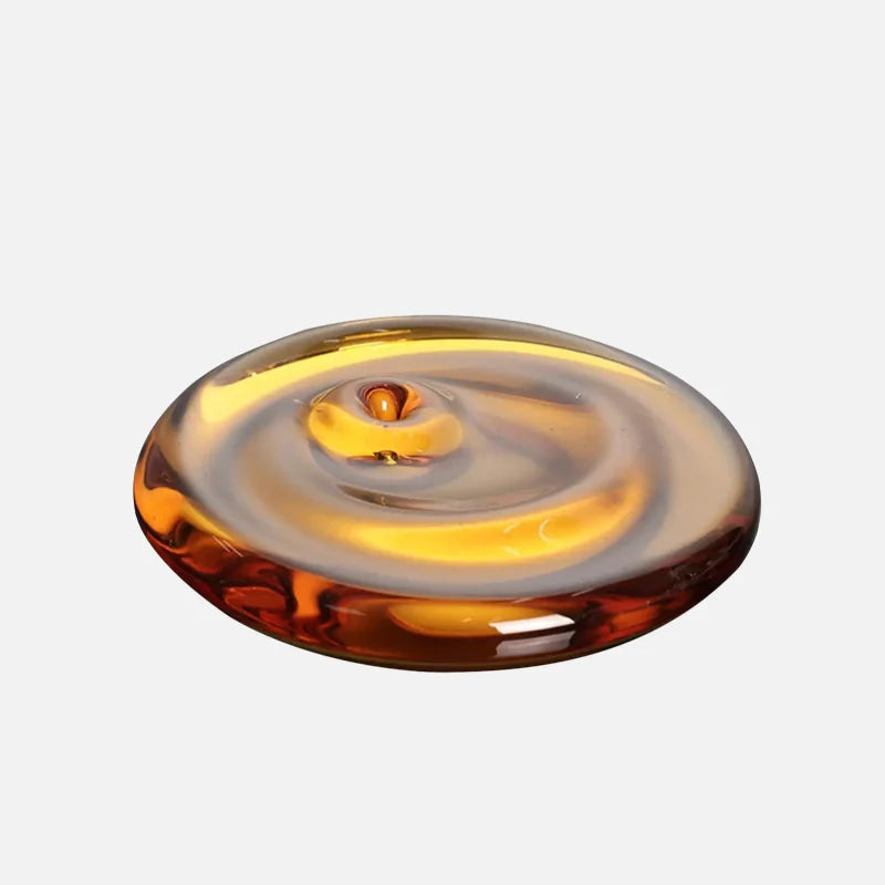 Molten Amber Incense Holder
