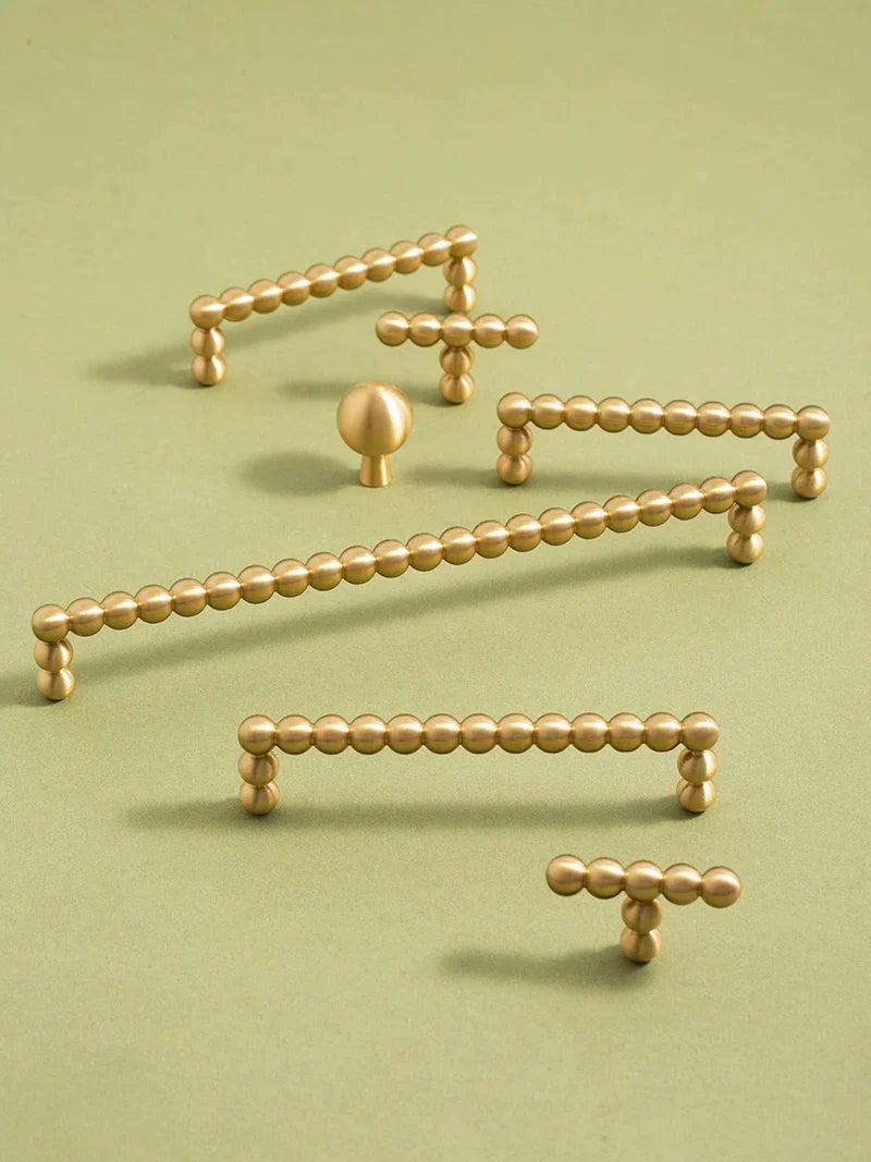 Pearl Brass Cabinet Pull