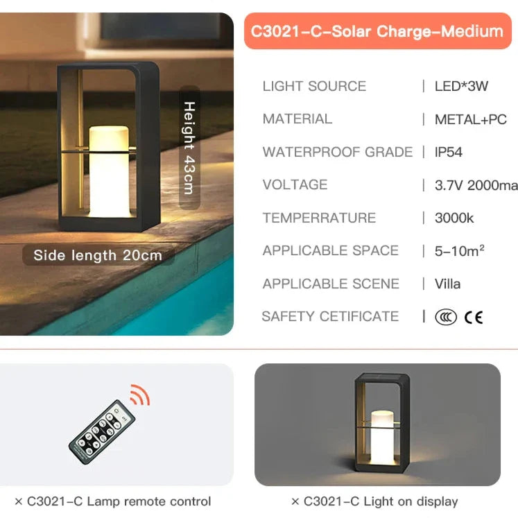 Solar Outdoor Pathway Light M