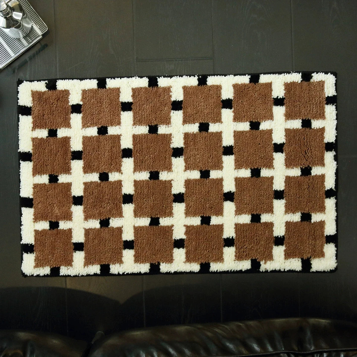 Cedar Check Tufted Rug