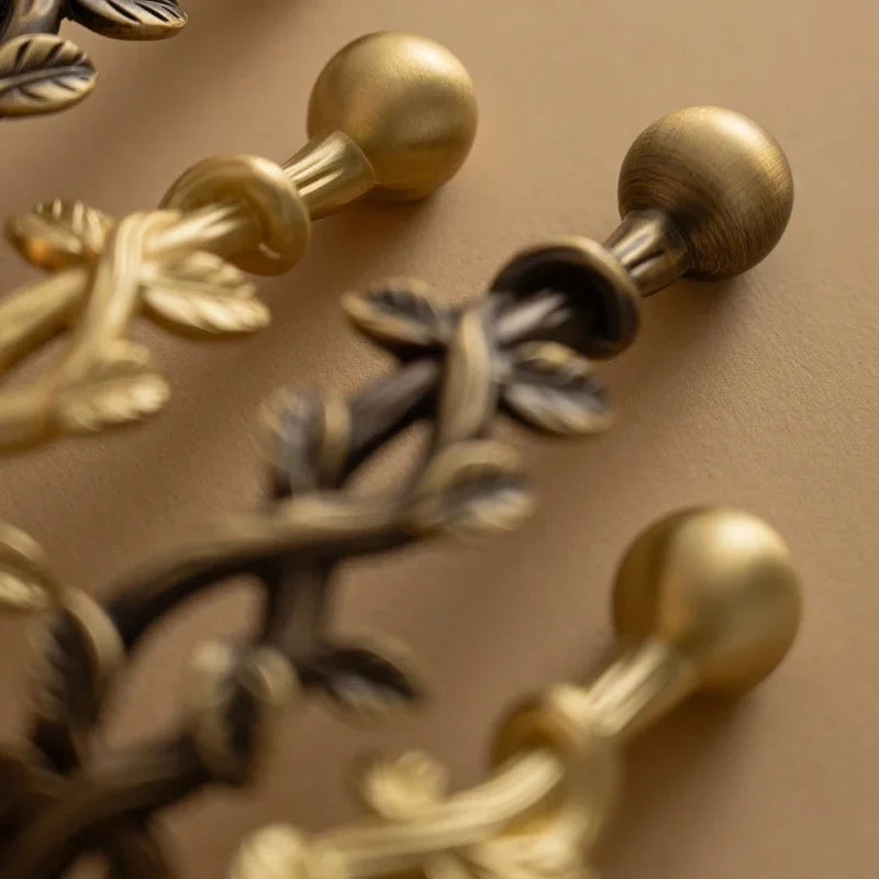 Willowvine Brass Cabinet Pulls