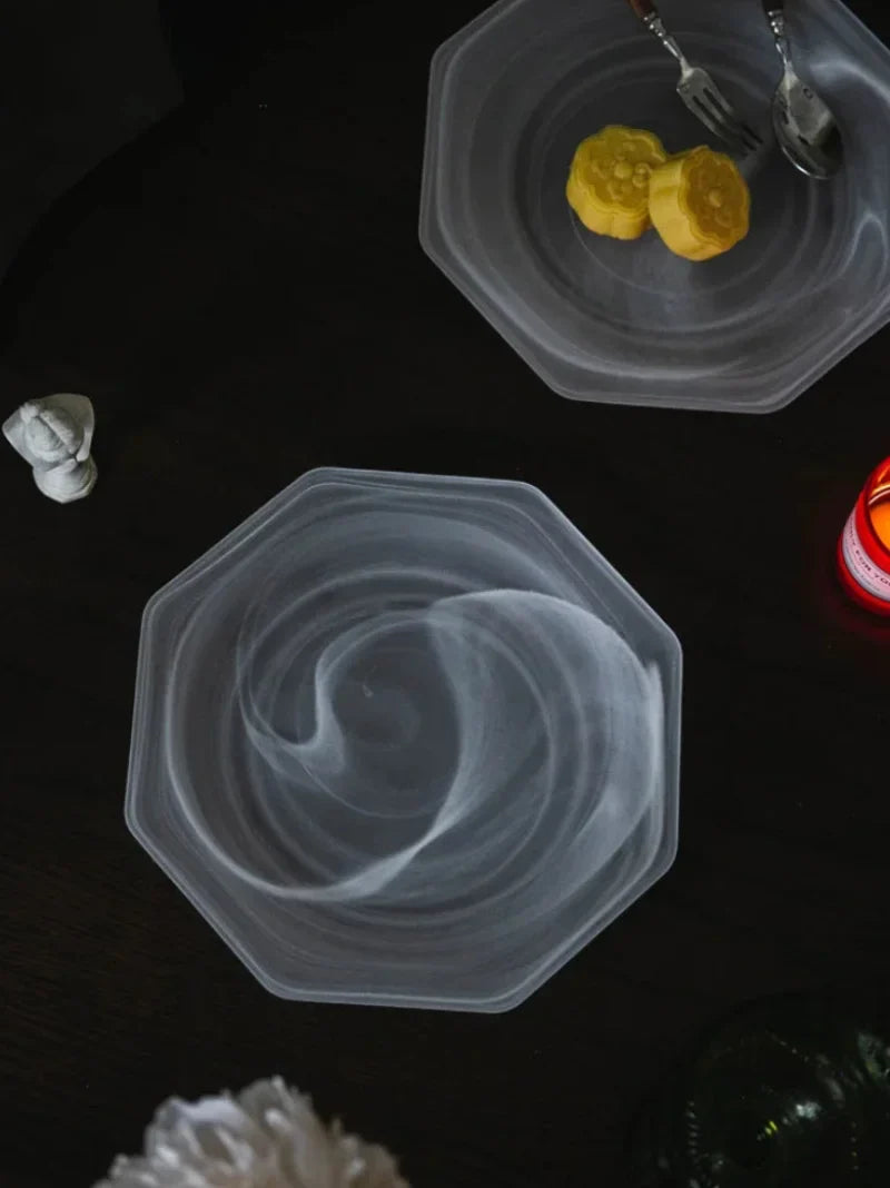 Octave Glass Serving Plate