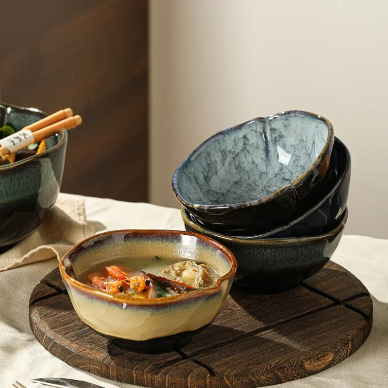 The Azure Earth Serving Bowls