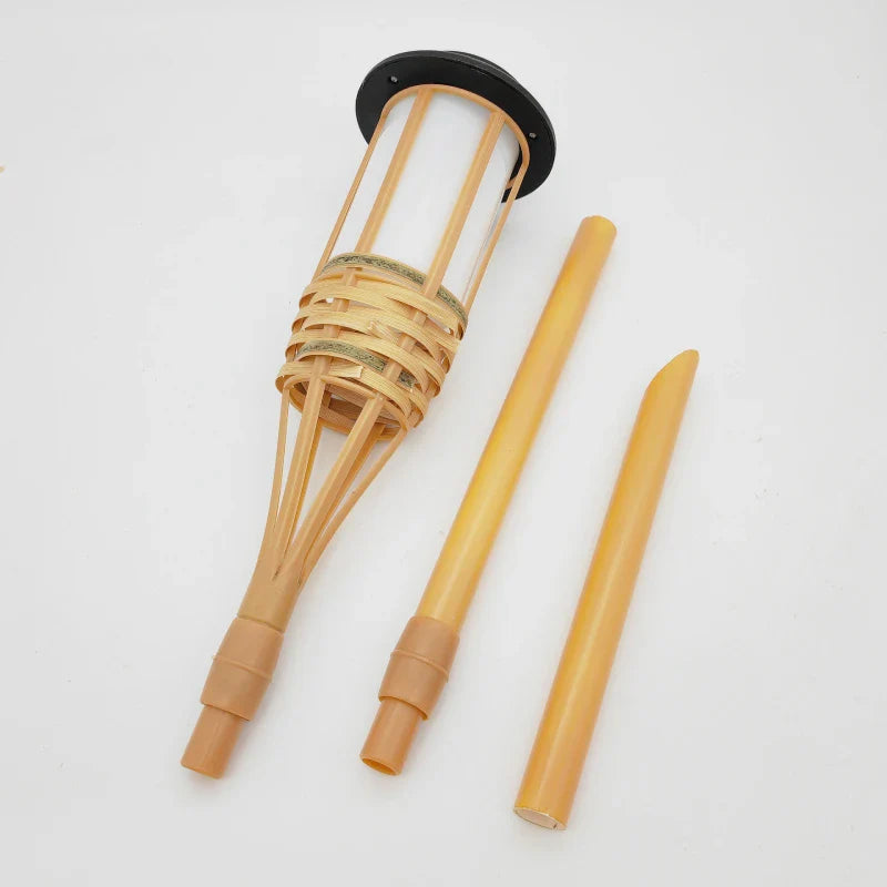 Solar Tiki Torch 5-Piece Set