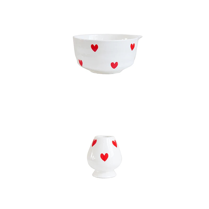 Sweetheart Matcha Ceramic Ritual Set