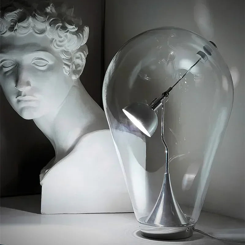Gravita Chrome Dimmable Table Lamp