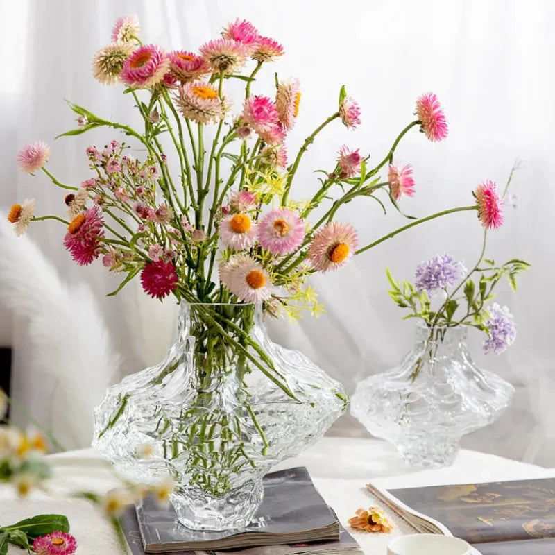 Molten Form Crystal Vase