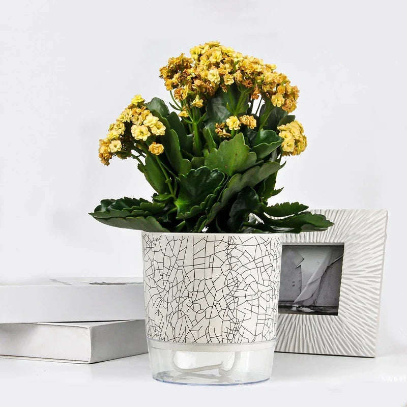 Evergreen Flow Self-Watering Planter