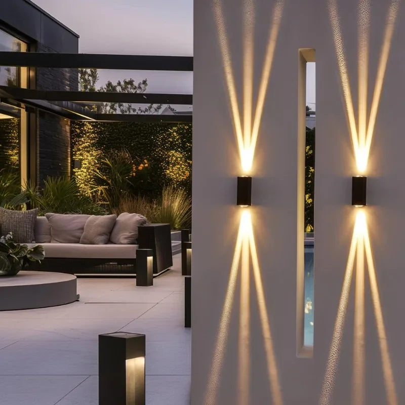Radiant Beam Aluminum Wall Sconce - Final Sale