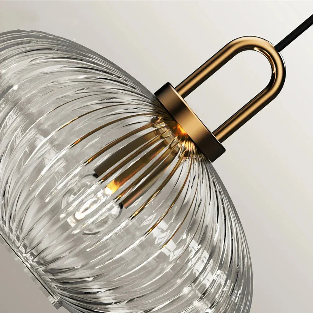 Clara Ridge Glass Pendant Lamps