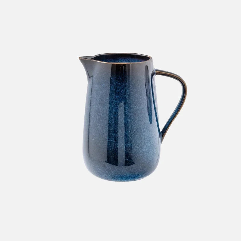 Midnight Ombré Ceramic Pitcher