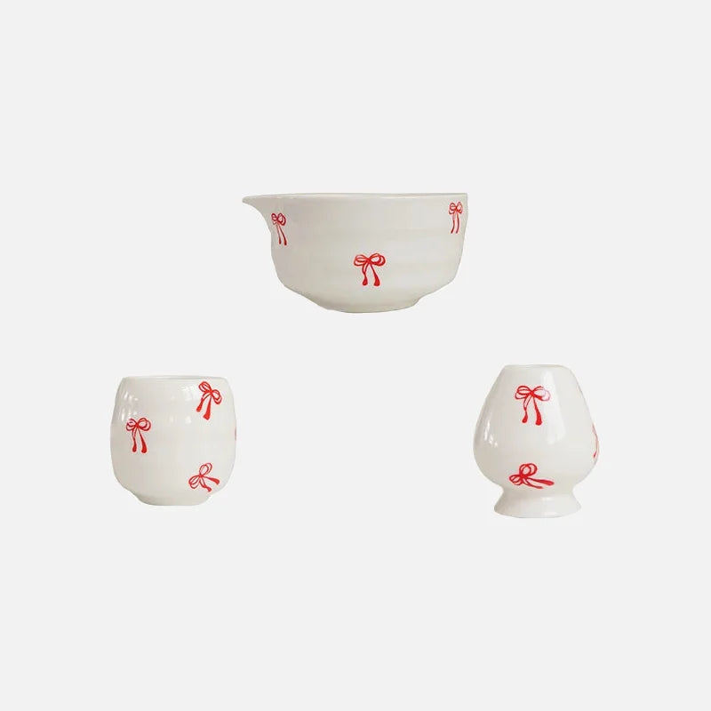 Scarlet Ribbon Matcha Set 3pc Set