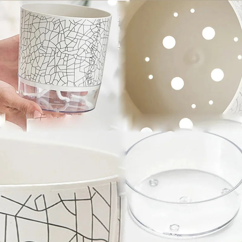 Evergreen Flow Self-Watering Planter