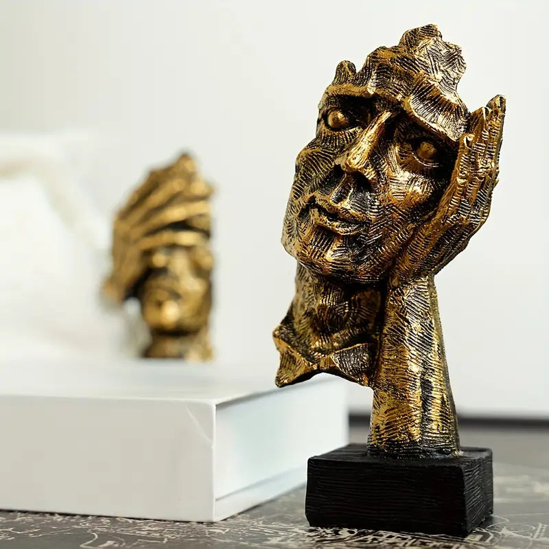 Meditations™ - 3pcs Sculpture Set Eternal Gaze Gold