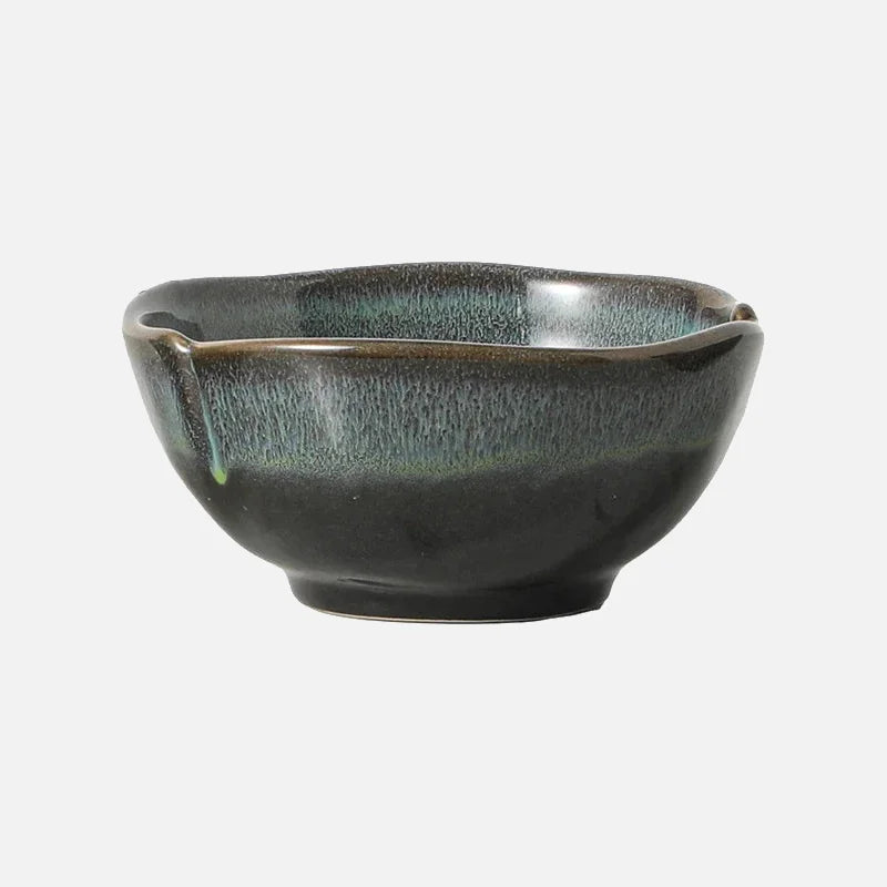 The Azure Earth Serving Bowls Small Green