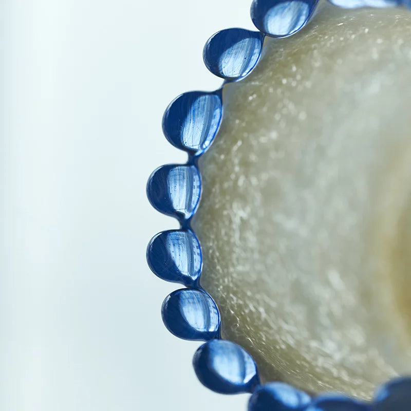 Lace Ring Glass Vase