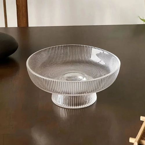 Celeste Pedestal Glass Bowl Small