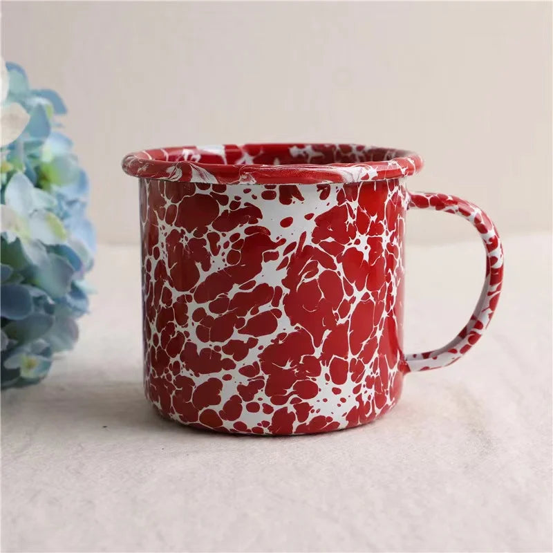 Homebound Enamel Mugs Red