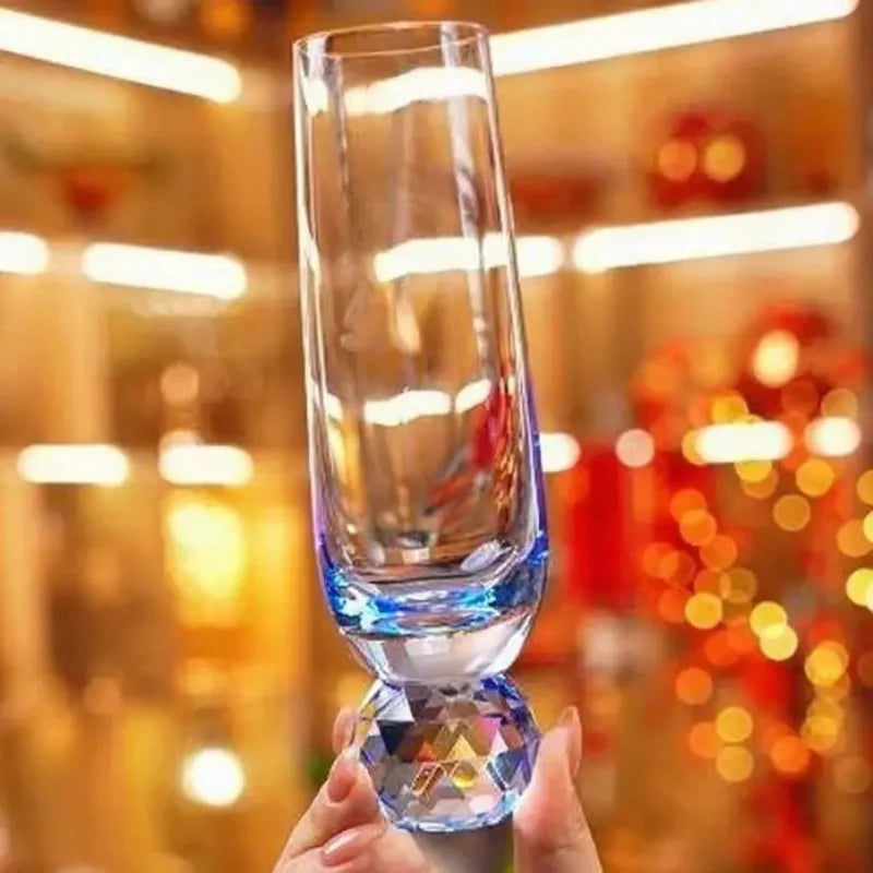 Kaleidoscope Orb Champagne Flutes