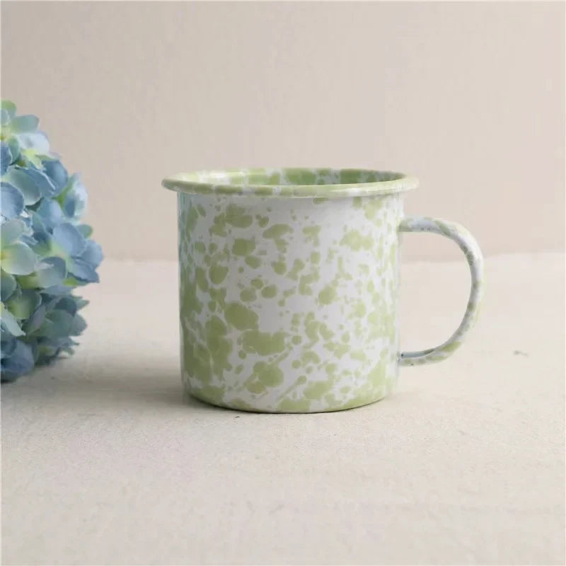 Homebound Enamel Mugs Mint Green