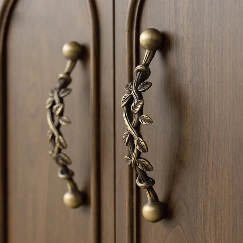 Willowvine Brass Cabinet Pulls
