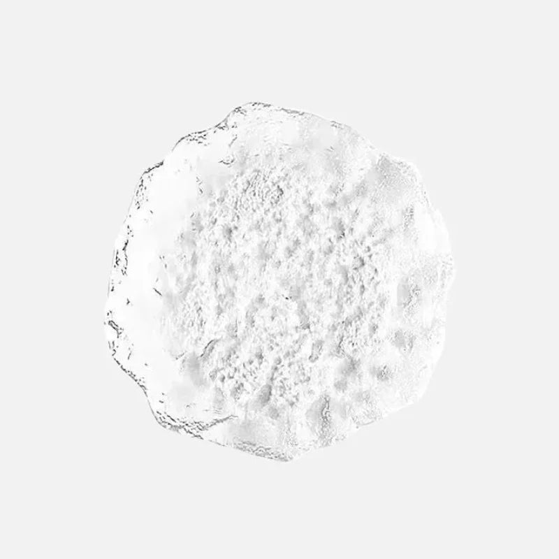Zenith Glass Coaster Large White