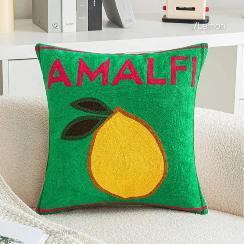 Fruit Pop 3D Cushion Covers Lemon