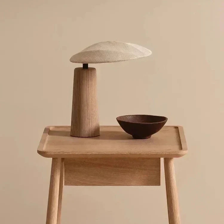 Wabi Sabi Linen Table Lamp