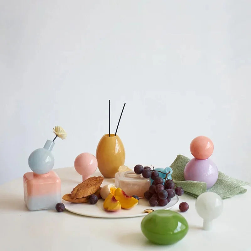 Candy Orb Aromatherapy Vase with Lid