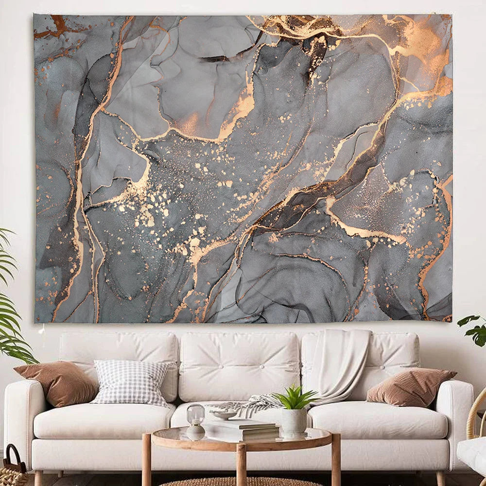 Blue Agate Tapestry 4