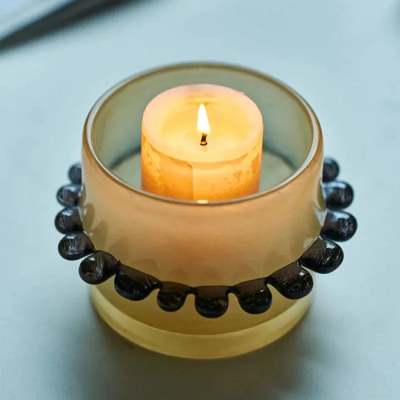 Lace Ring Glass Vase