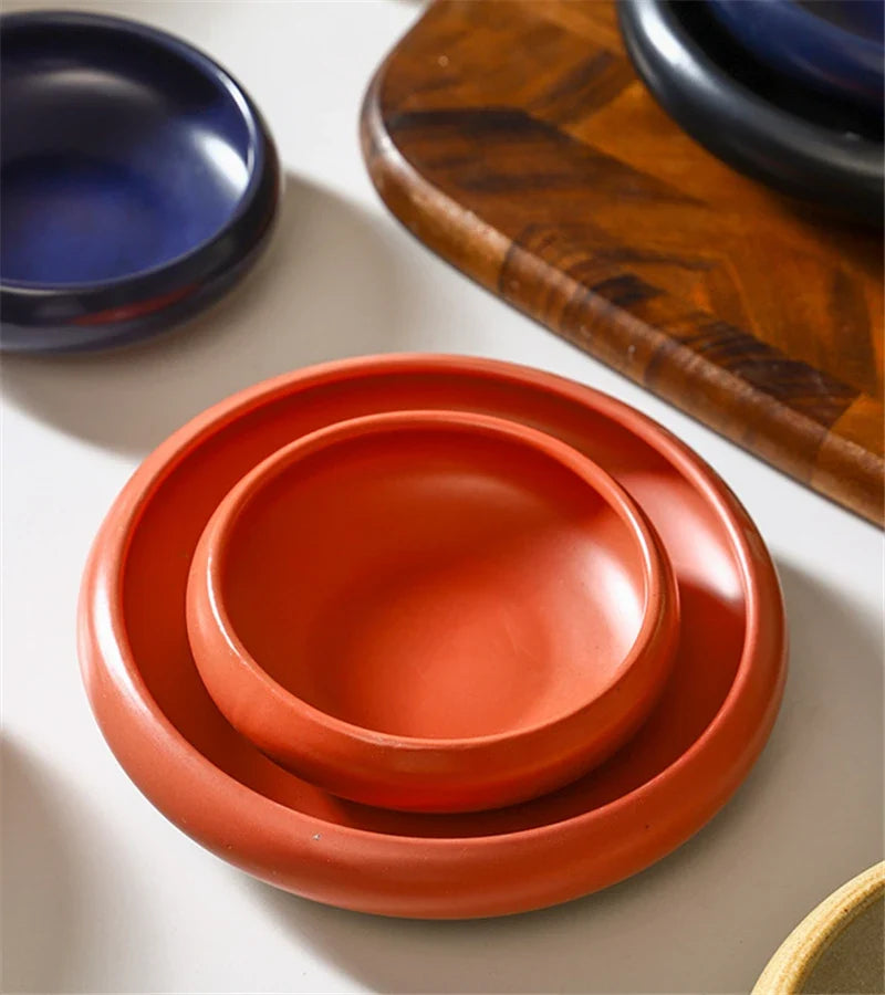 Oasis Shallow Ceramic Bowl