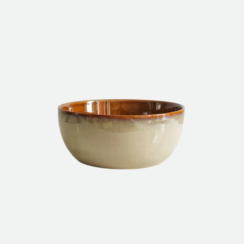 Sante Ceramic Porcelain Bowls Cream