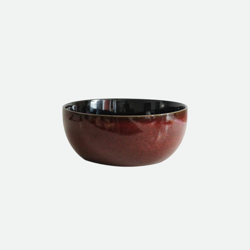 Sante Ceramic Porcelain Bowls Brown